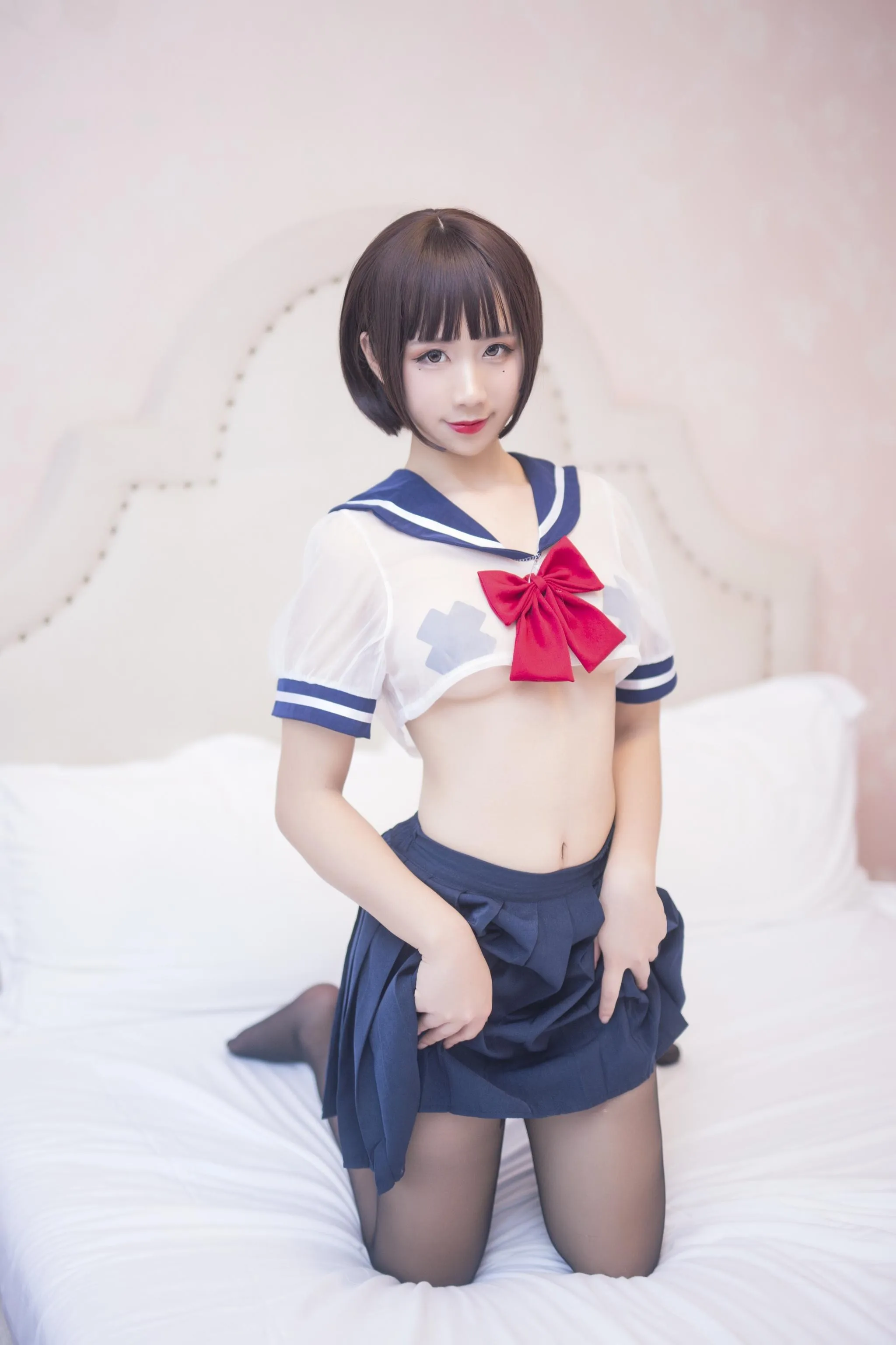 NO.37 九曲Jean-JK透明制服 [21P]插图7